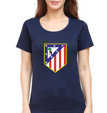 Load image into Gallery viewer, Atlético Madrid T-Shirt for Women-Navy Blue-Ektarfa.online
