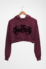 Load image into Gallery viewer, The Convalescence Crop HOODIE FOR WOMEN-Maroon-Ektarfa.online
