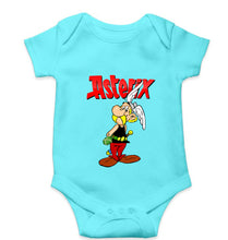 Load image into Gallery viewer, Asterix Kids Romper For Baby Boy/Girl-0-5 Months(18 Inches)-Sky Blue-Ektarfa.online
