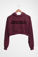 Load image into Gallery viewer, Bee Gees Crop HOODIE FOR WOMEN-Maroon-Ektarfa.online
