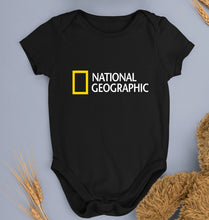 Load image into Gallery viewer, National Geographic Kids Romper For Baby Boy/Girl-0-5 Months(18 Inches)-Black-Ektarfa.online
