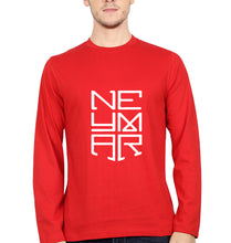 Load image into Gallery viewer, Neymar Full Sleeves T-Shirt for Men-Red-Ektarfa.online
