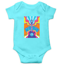 Load image into Gallery viewer, Psychedelic Kids Romper Kids Romper For Baby Boy/Girl-0-5 Months(18 Inches)-Sky Blue-Ektarfa.online
