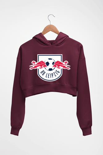 RB-Leipzig Crop HOODIE FOR WOMEN-Maroon-Ektarfa.online