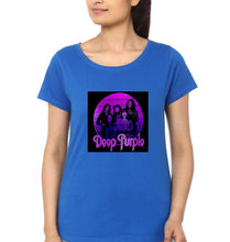 Load image into Gallery viewer, Deep Purple T-Shirt for Women-Royal Blue-Ektarfa.online
