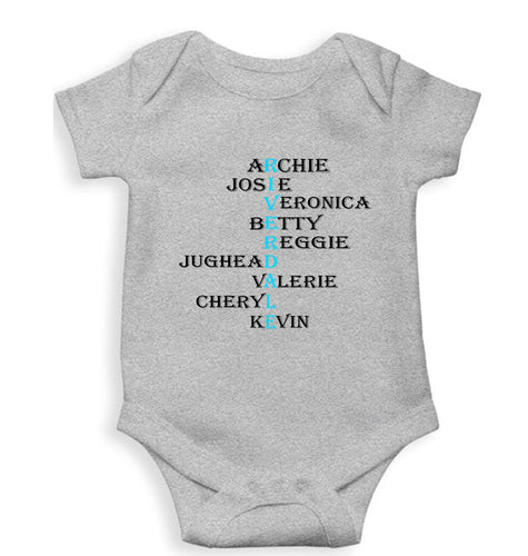 Riverdale Kids Romper For Baby Boy/Girl-Grey-Ektarfa.online
