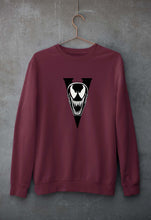 Load image into Gallery viewer, Venom Unisex Sweatshirt for Men/Women-S(40 Inches)-Maroon-Ektarfa.online
