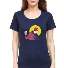 Load image into Gallery viewer, Divine T-Shirt for Women-Navy Blue-Ektarfa.online
