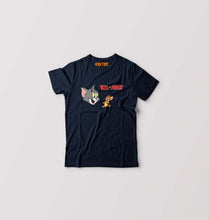 Load image into Gallery viewer, Tom and Jerry Kids T-Shirt for Boy/Girl-Navy Blue-Ektarfa.online
