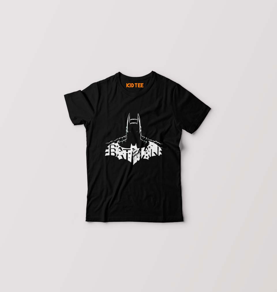 Batman Kids T-Shirt for Boy/Girl-Black-Ektarfa.online
