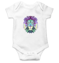 Load image into Gallery viewer, LION Kids Romper For Baby Boy/Girl-0-5 Months(18 Inches)-White-Ektarfa.online
