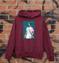 Load image into Gallery viewer, Novak Djokovic Tennis Unisex Hoodie for Men/Women-Maroon-Ektarfa.online
