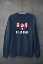 Load image into Gallery viewer, Money Heist Bella Ciao Unisex Sweatshirt for Men/Women-Navy Blue-Ektarfa.online
