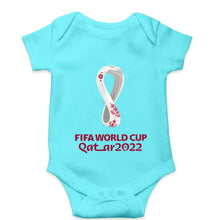 Load image into Gallery viewer, FIFA World Cup Qatar 2022 Kids Romper For Baby Boy/Girl-0-5 Months(18 Inches)-Skyblue-Ektarfa.online
