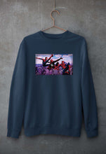 Load image into Gallery viewer, Spiderman Superhero Unisex Sweatshirt for Men/Women-Navy Blue-Ektarfa.online
