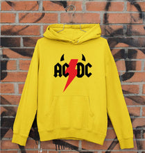Load image into Gallery viewer, ACDC Unisex Hoodie for Men/Women-Mustard Yellow-Ektarfa.online
