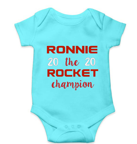 Ronnie O'Sullivan Snooker Kids Romper Kids Romper For Baby Boy/Girl-0-5 Months(18 Inches)-Sky Blue-Ektarfa.online