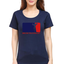 Load image into Gallery viewer, Gym Funny T-Shirt for Women-Navy Blue-Ektarfa.online
