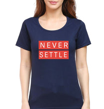 Load image into Gallery viewer, OnePlus T-Shirt for Women-Navy Blue-Ektarfa.online

