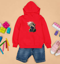 Load image into Gallery viewer, Hatake Kakashi Kids Hoodie for Boy/Girl-Red-Ektarfa.online
