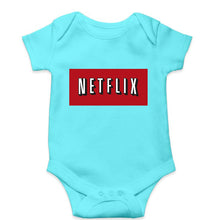 Load image into Gallery viewer, Netflix Kids Romper For Baby Boy/Girl-0-5 Months(18 Inches)-Skyblue-Ektarfa.online
