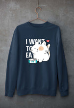 Load image into Gallery viewer, Cat Unisex Sweatshirt for Men/Women-Navy Blue-Ektarfa.online
