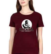 Load image into Gallery viewer, Olympia T-Shirt for Women-Maroon-Ektarfa.online
