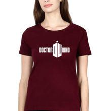 Load image into Gallery viewer, Doctor Who T-Shirt for Women-Maroon-Ektarfa.online
