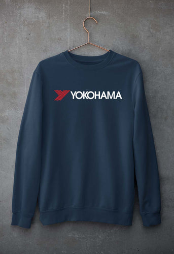Yokohama Unisex Sweatshirt for Men/Women-Navy Blue-Ektarfa.online