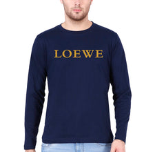 Load image into Gallery viewer, Loewe Full Sleeves T-Shirt for Men-Navy Blue-Ektarfa.online
