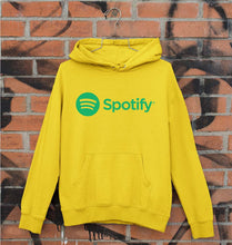 Load image into Gallery viewer, Spotify Unisex Hoodie for Men/Women-Mustard Yellow-Ektarfa.online
