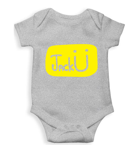 Jack u Kids Romper For Baby Boy/Girl-Grey-Ektarfa.online