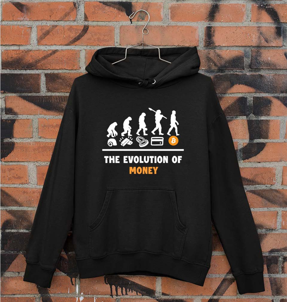 Bitcoin Crypto Money Unisex Hoodie for Men/Women-Black-Ektarfa.online