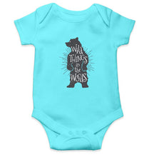 Load image into Gallery viewer, WILD_THINGS_IN_THE_WOODS Kids Romper For Baby Boy/Girl-0-5 Months(18 Inches)-Sky Blue-Ektarfa.online
