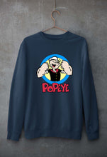 Load image into Gallery viewer, Popeye Unisex Sweatshirt for Men/Women-Navy Blue-Ektarfa.online
