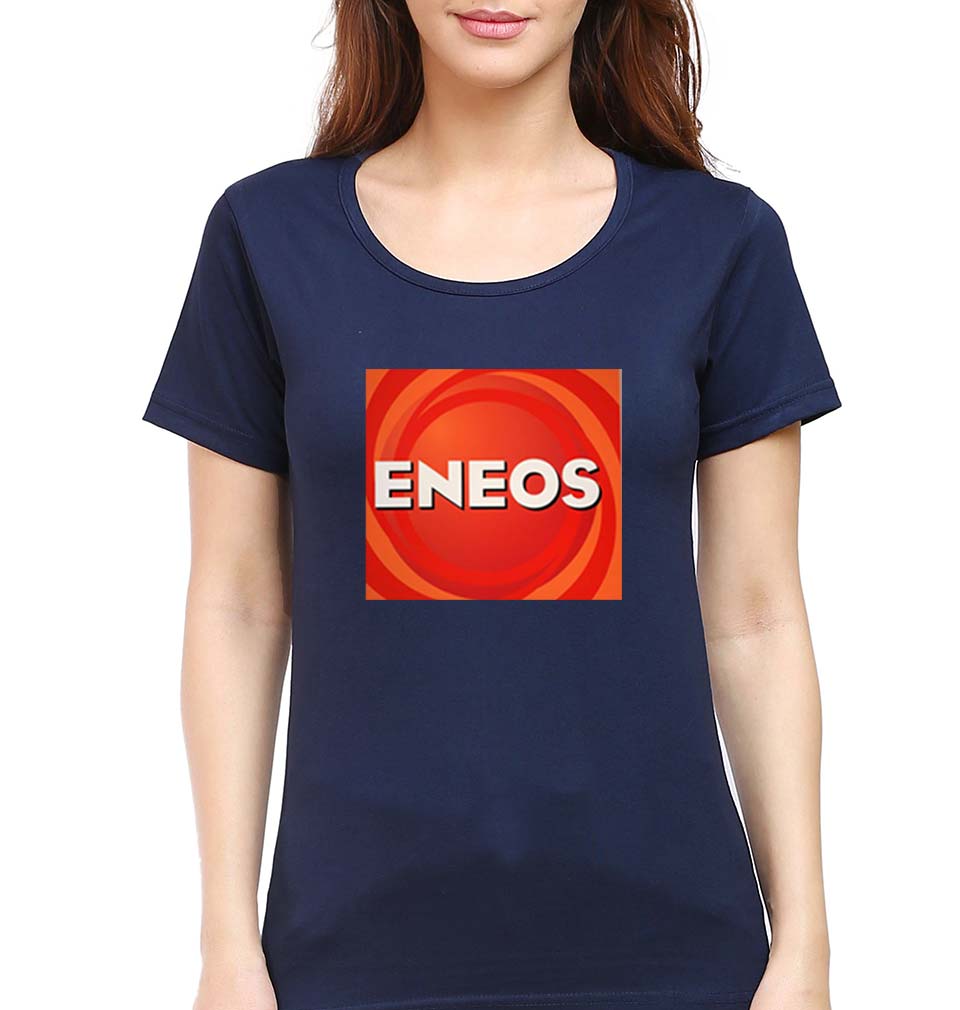 Eneos T-Shirt for Women-Navy Blue-Ektarfa.online