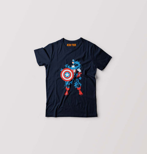 Captain Splash Kids T-Shirt for Boy/Girl-Navy Blue-Ektarfa.online