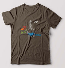 Load image into Gallery viewer, Element Bong T-Shirt for Men-Olive Green-Ektarfa.online

