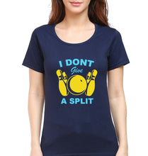 Load image into Gallery viewer, Bowling T-Shirt for Womenasvgbfc-Navy Blue-Ektarfa.online

