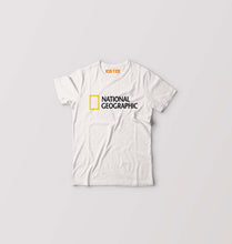 Load image into Gallery viewer, National geographic Kids T-Shirt for Boy/Girl-White-Ektarfa.online

