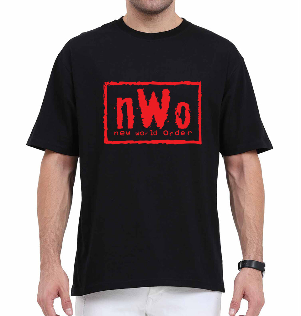 New World Order (NWO) WWE Oversized T-Shirt for Men