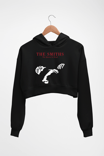 The Smiths Crop HOODIE FOR WOMEN-Black-Ektarfa.online