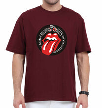 Load image into Gallery viewer, Rolling Stones Oversized T-Shirt for Men-Maroon-Ektarfa.online
