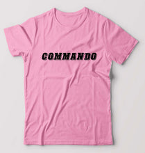 Load image into Gallery viewer, Commando T-Shirt for Men-Light Baby Pink-Ektarfa.online
