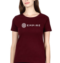 Load image into Gallery viewer, Empire T-Shirt for Women-Maroon-Ektarfa.online
