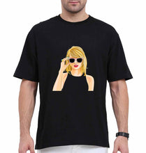 Load image into Gallery viewer, Taylor Swift Oversized T-Shirt for Men-Black-Ektarfa.online
