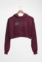 Load image into Gallery viewer, FORCE IX Akshay Kumar Crop HOODIE FOR WOMEN-Maroon-Ektarfa.online
