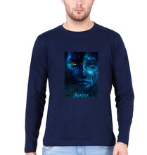 Load image into Gallery viewer, Avatar Full Sleeves T-Shirt for Men-Navy blue-Ektarfa.online
