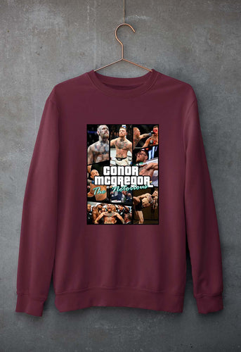 Conor McGregor UFC Unisex Sweatshirt for Men/Women-Maroon-Ektarfa.online