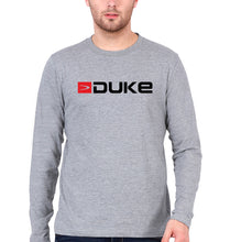 Load image into Gallery viewer, Duke Full Sleeves T-Shirt for Men-Grey Melange-Ektarfa.online
